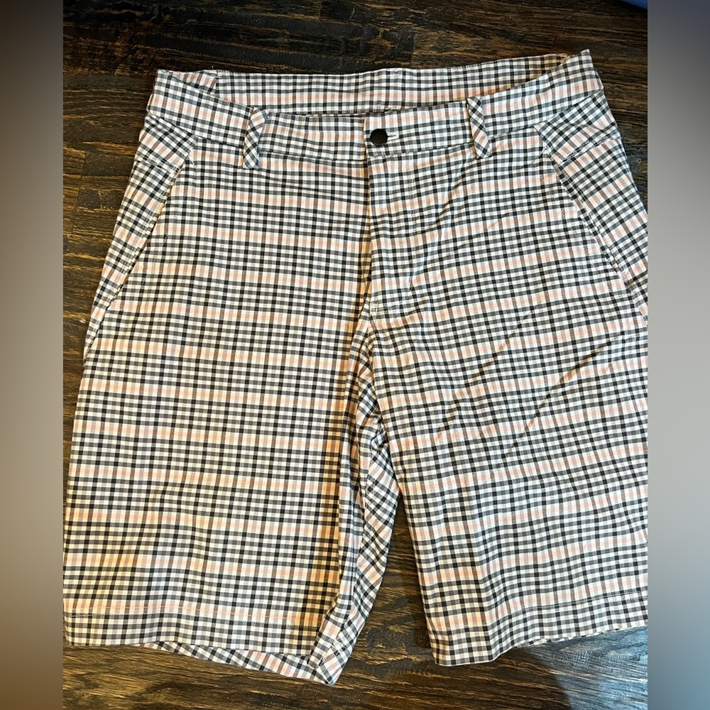 Lululemon Men's Checkered Shorts